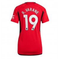 Manchester United Raphael Varane #19 Replika Hemmatröja Dam 2023-24 Kortärmad